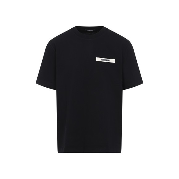 Jacquemus Relaxed-Fit Black Cotton T-Shirt - NWT - Picture 1 of 3